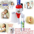 New Innovative Family automatic toothpaste dispenser & toothbrush holder